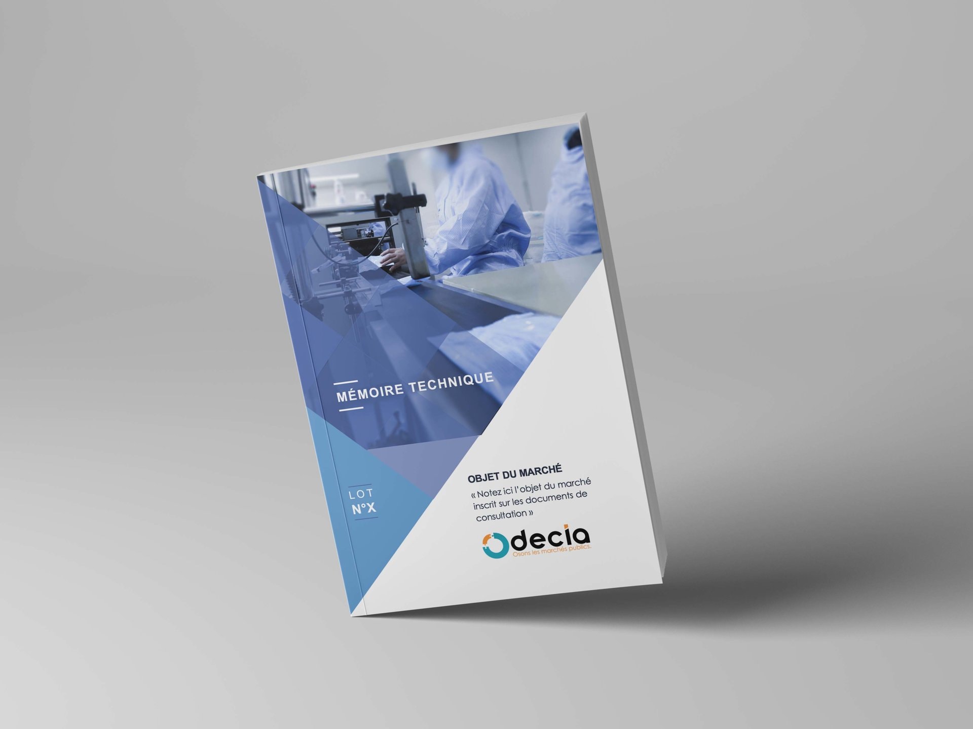 Mémoire technique de fourniture de masques