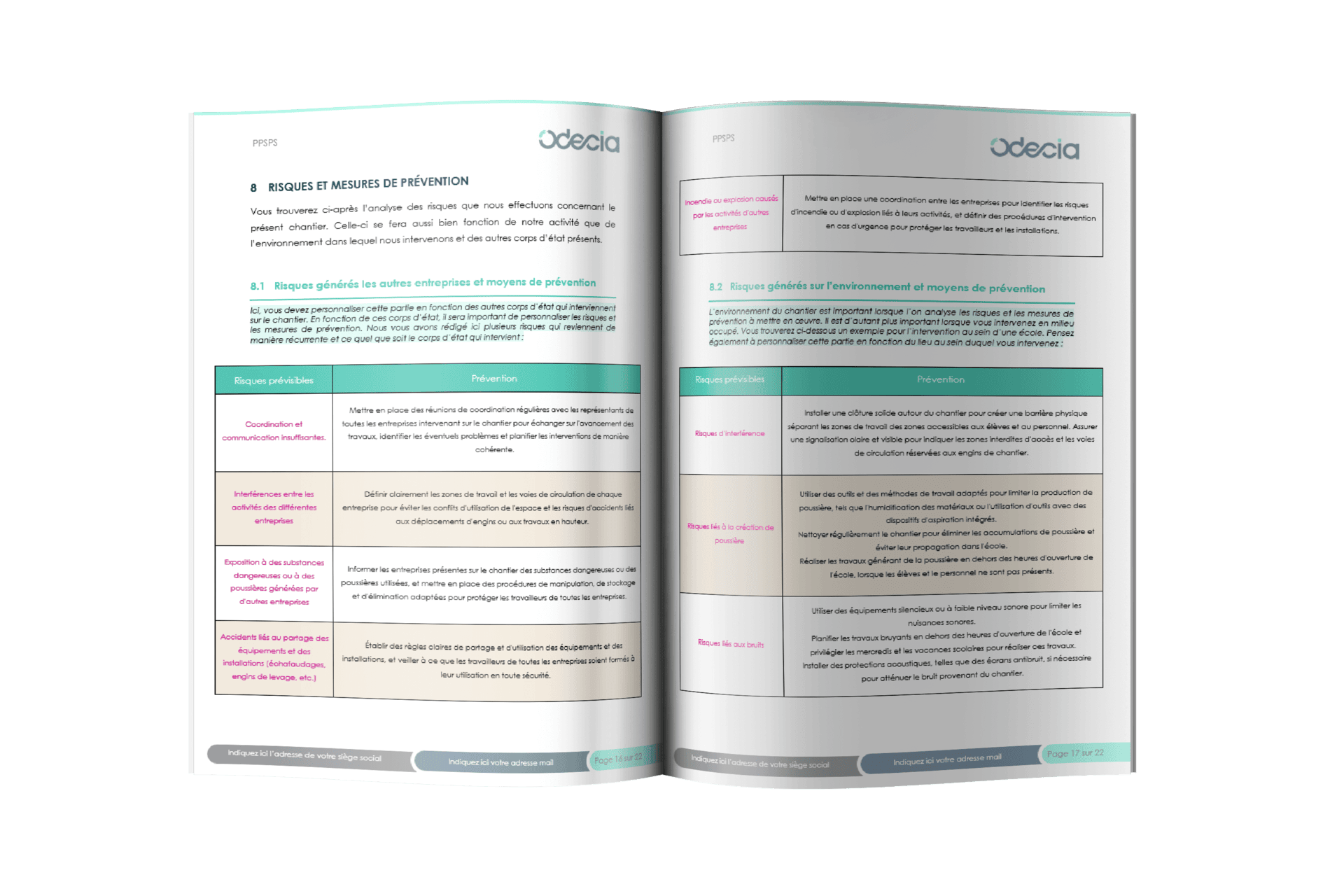 Modèle de PPSPS Peinture – Risques et mesures de préventions Modèle de PPSPS technique pour les entreprises spécialisées en Peinture – Risques et mesures de préventions