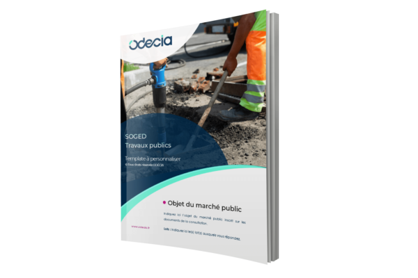 Modèle de SOGED Travaux publics – Page de garde – Version PREMIUM