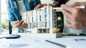 modélisation d’une maquette physique utilisée pour le DOE d’un bâtiment