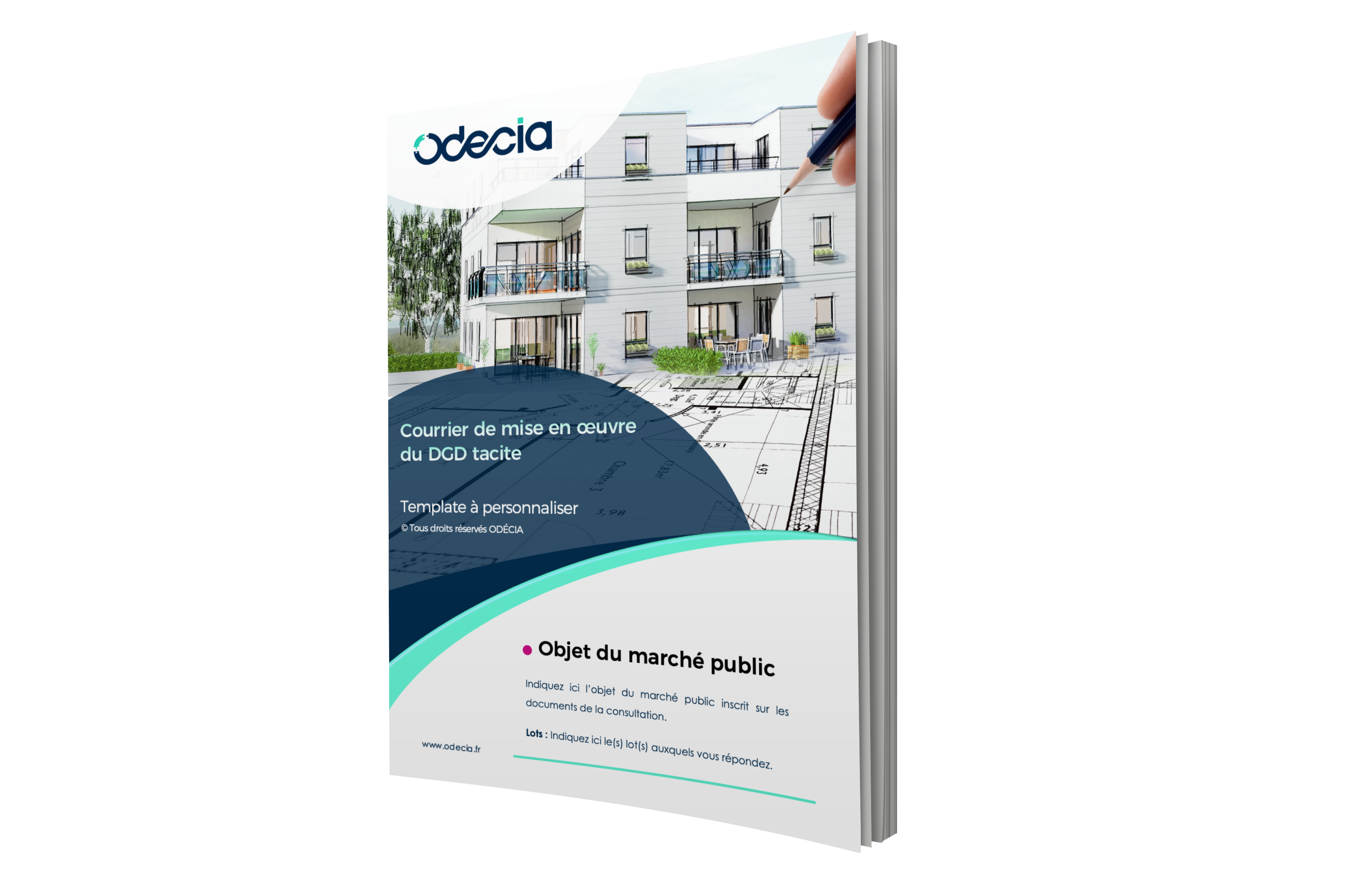 Courrier de demande de DGD tacite - appel d'offres