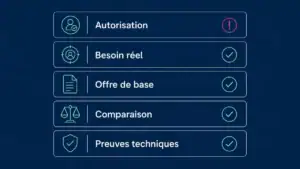 variantes marchés publics : faire sa checklist